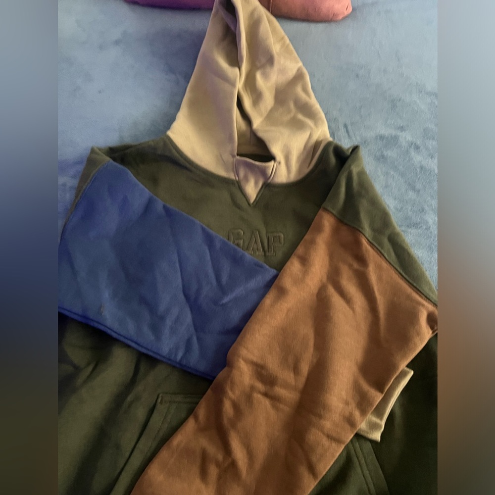 Boys color block GAP hoodie